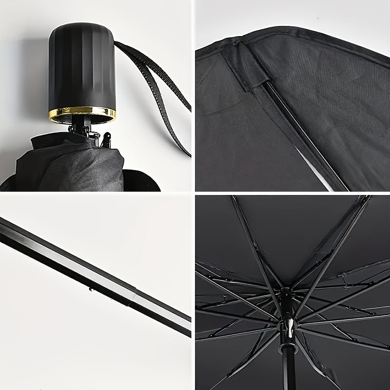 Heat-insulating Sunshade Heat-insulating Sunshade | Automobile Front Windshield Sun-proof Shading Curtain Equipped With Small Car Cover Umbrella